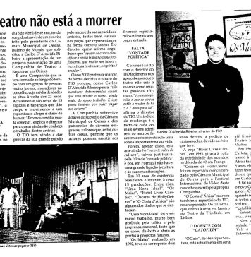 Luzes, palco e emoção | Dia Mundial do Teatro