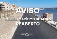 Passeio Marítimo de Algés reabre após conclusão de obras urgentes