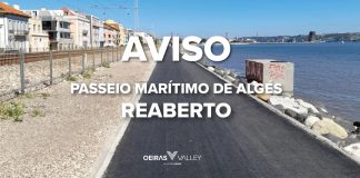 Passeio Marítimo de Algés reabre após conclusão de obras urgentes