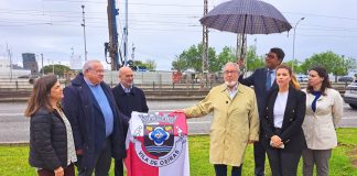 Obra na ponte pedonal do Dafundo fecha Estrada Marginal e a Linha de Cascais