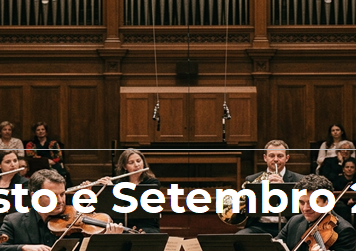 Orquestra de Cascais e Oeiras – programação de Agosto e Setembro 2026