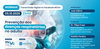 MOVA promove webinar sobre prevenção das doenças respiratórias no adulto