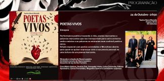 «Poetas Vivos» leva a poesia ao palco do Teatro Nova Morada